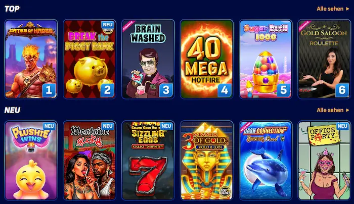 Wonako Casino spiele